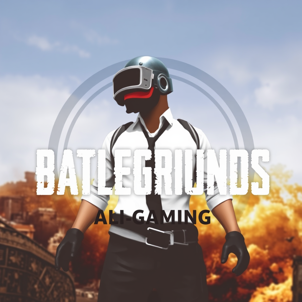 The PUBG logo with ALI GAMING text