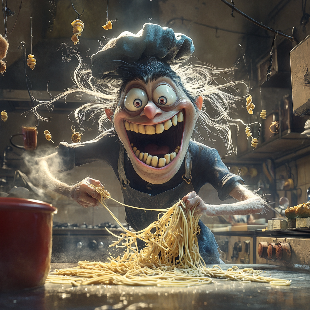 The Scary Italian Chef's Haunted Halloween Pasta