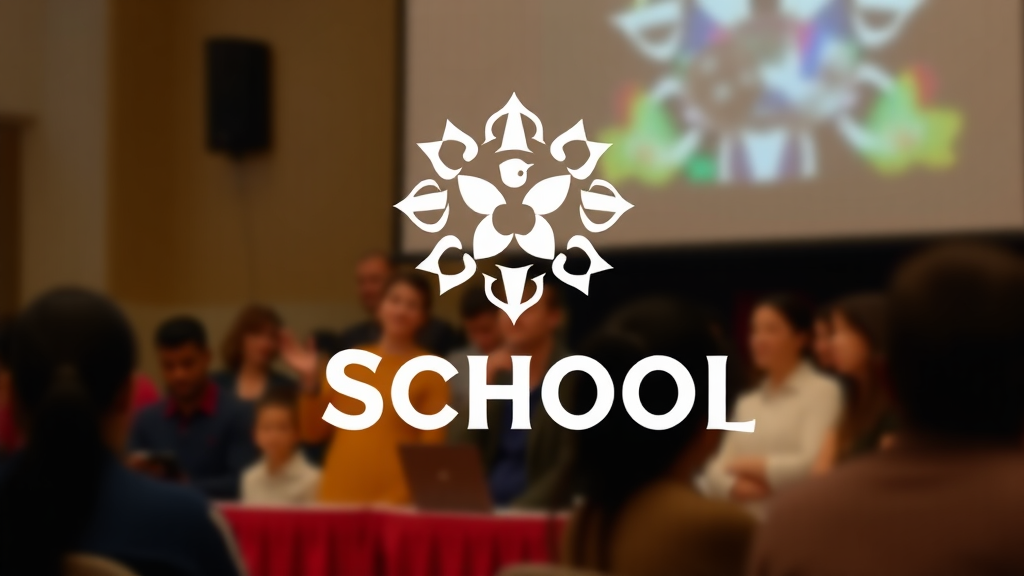 The School Logo for Public Speaking