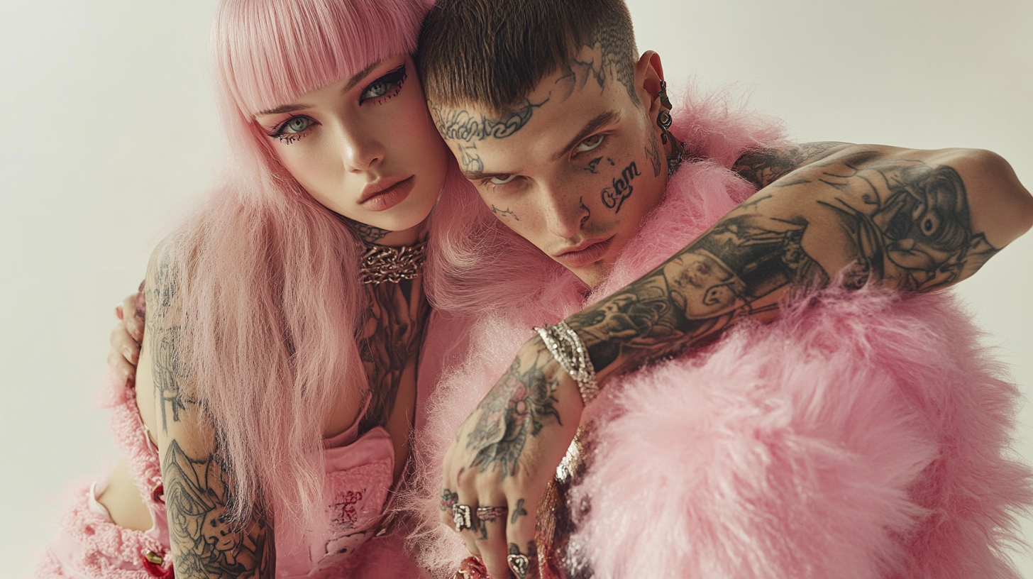 The Skateboarder and Kawaii Girl by Nick Knight