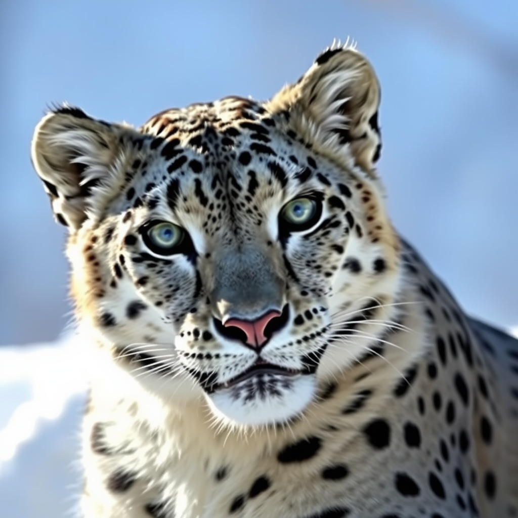 The Snow Leopard in Nature