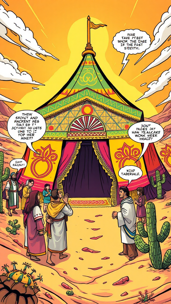 The Tabernacle of God in a Comic Desert