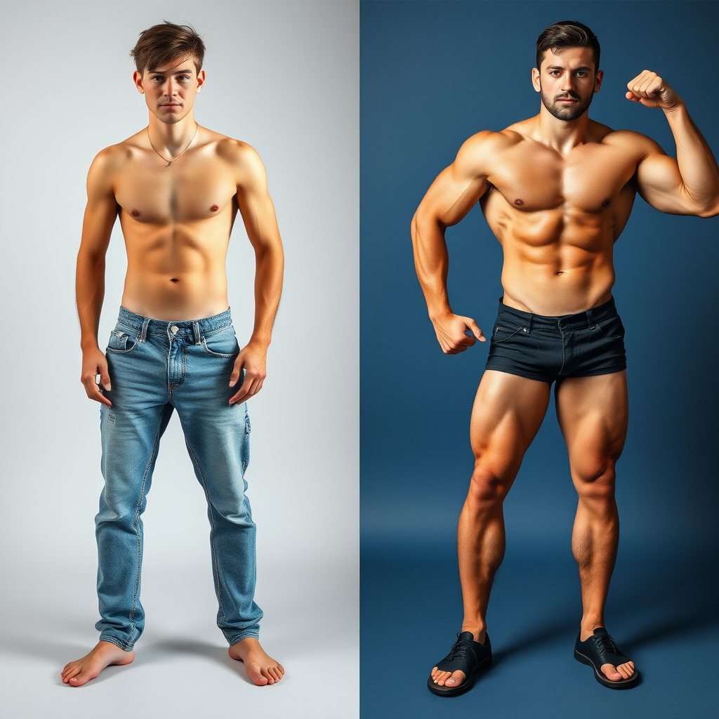 The Transformation from Skinny Teen to Bodybuilder