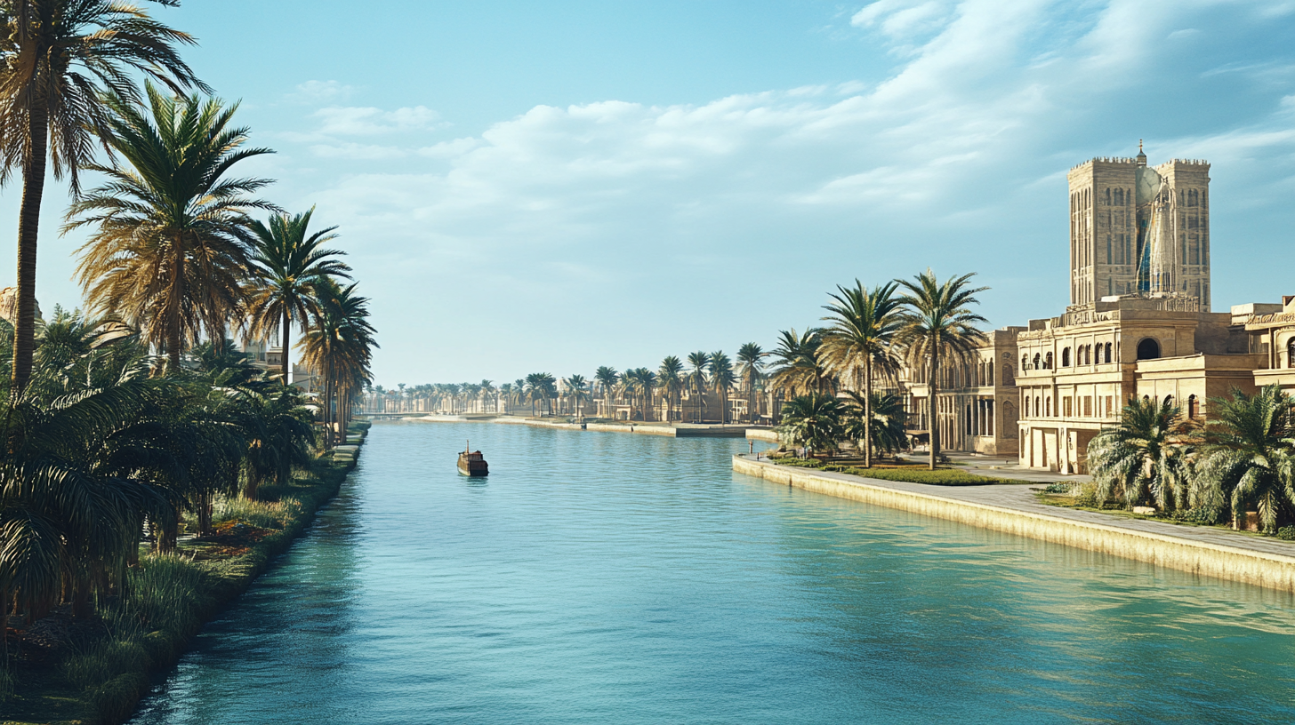 The Ultra Realistic Future City on Al Basra