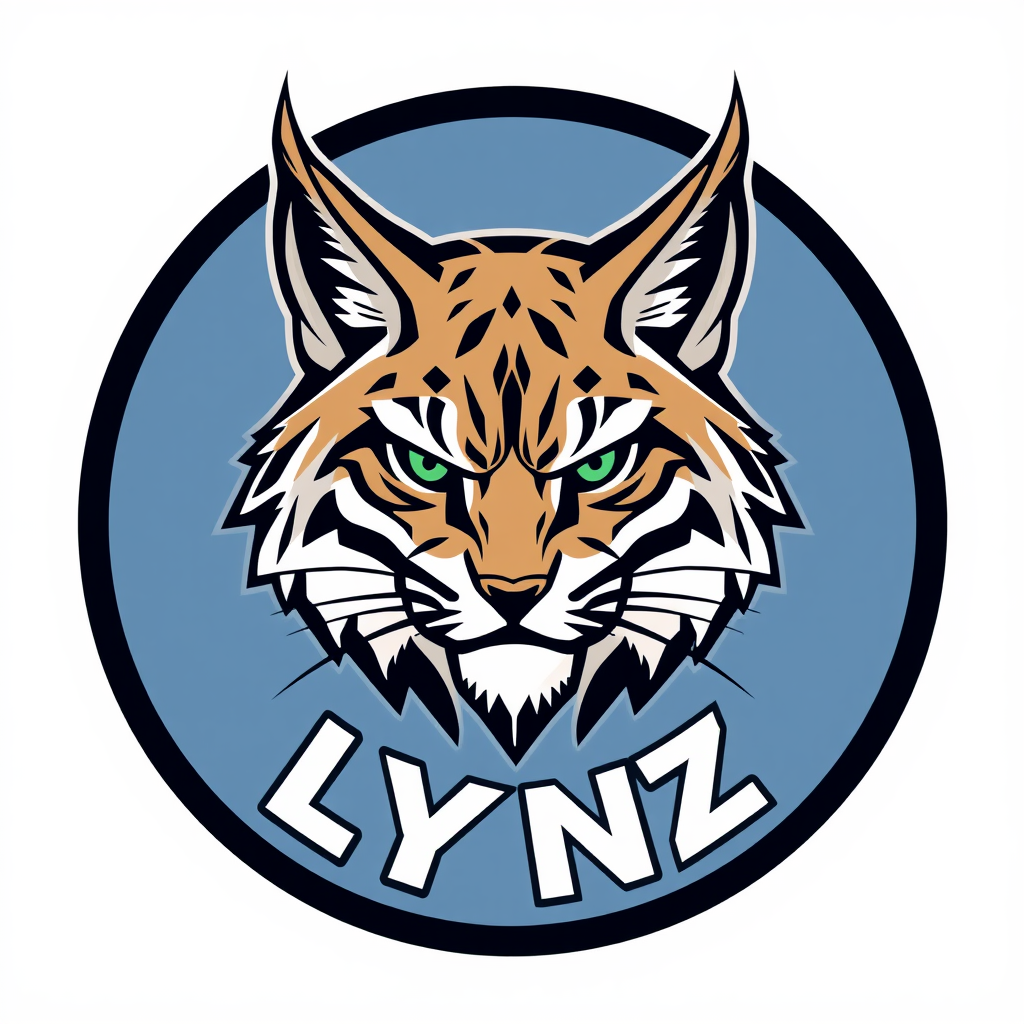 The Valdez Lynx Sports Team Logo