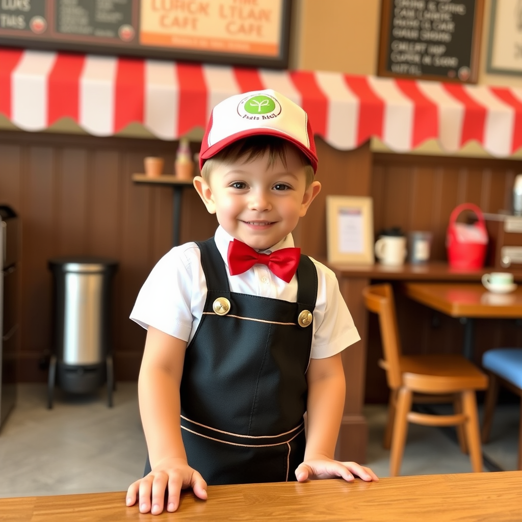 The Waiter at Children's Cafe