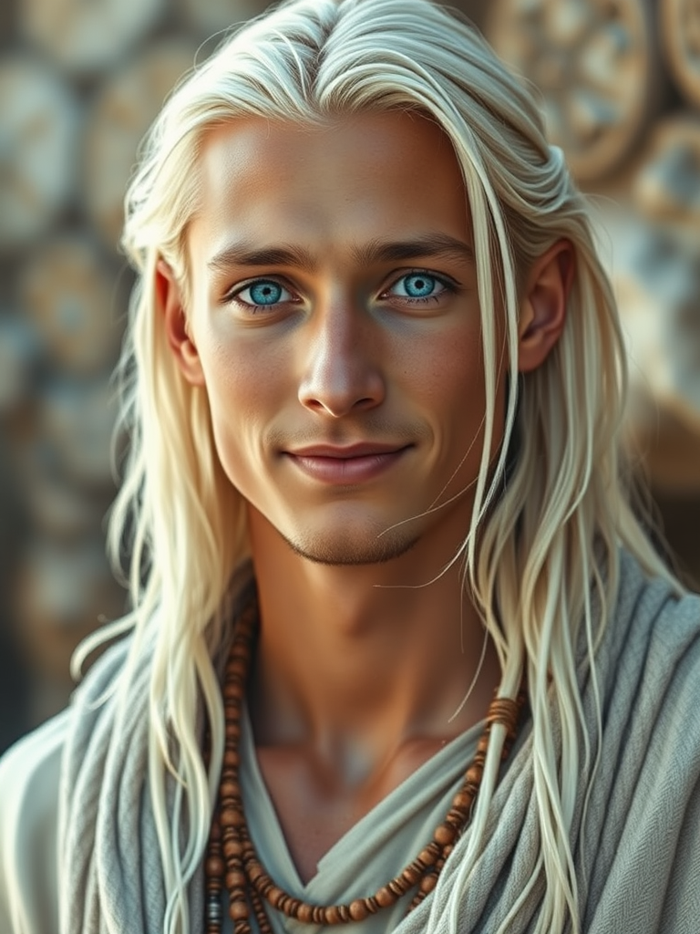 The Wise, Balanced, Tribal Young Man