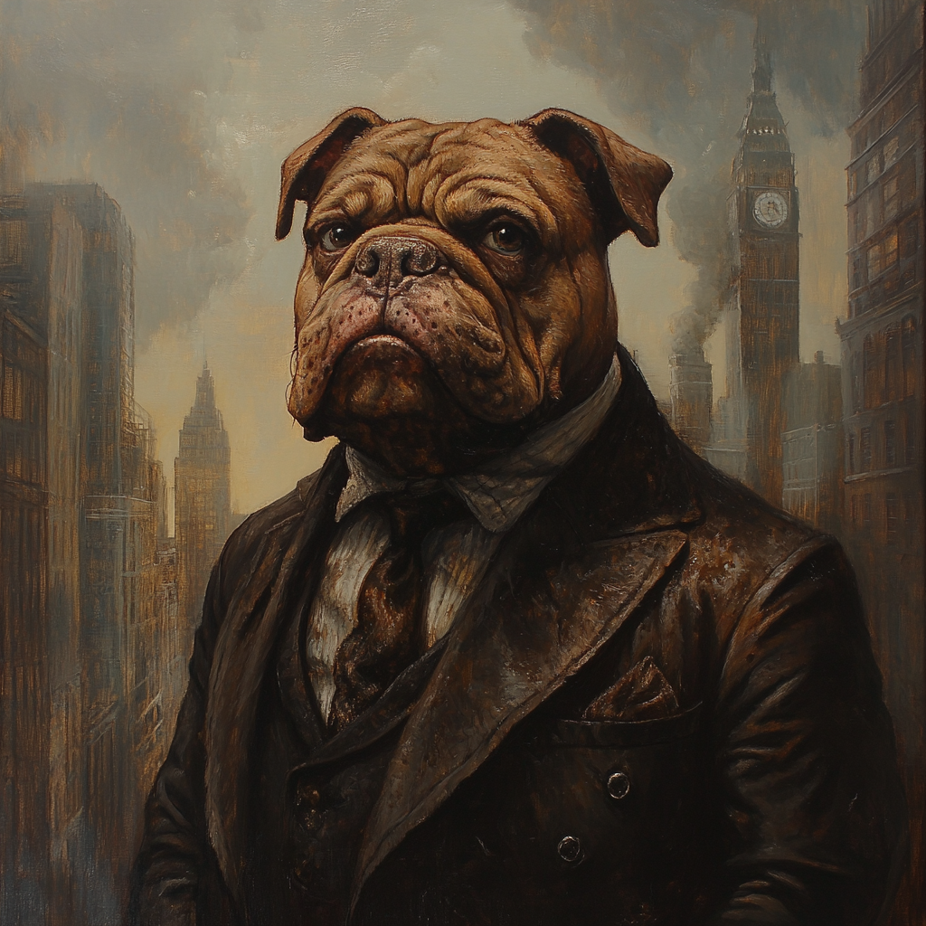 The Wise Bulldog Man of the City