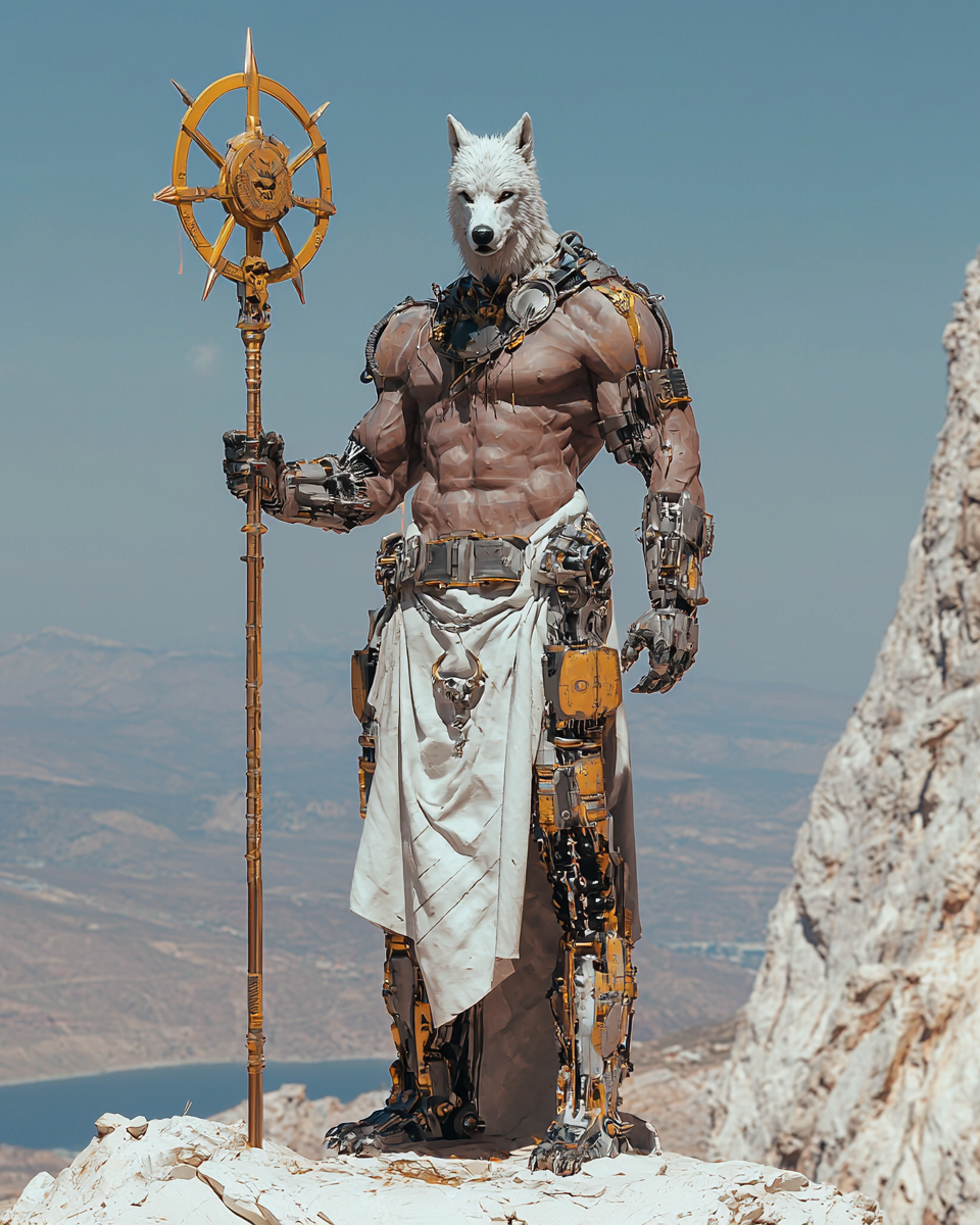 The Wolf God Mage on Mountain Temple