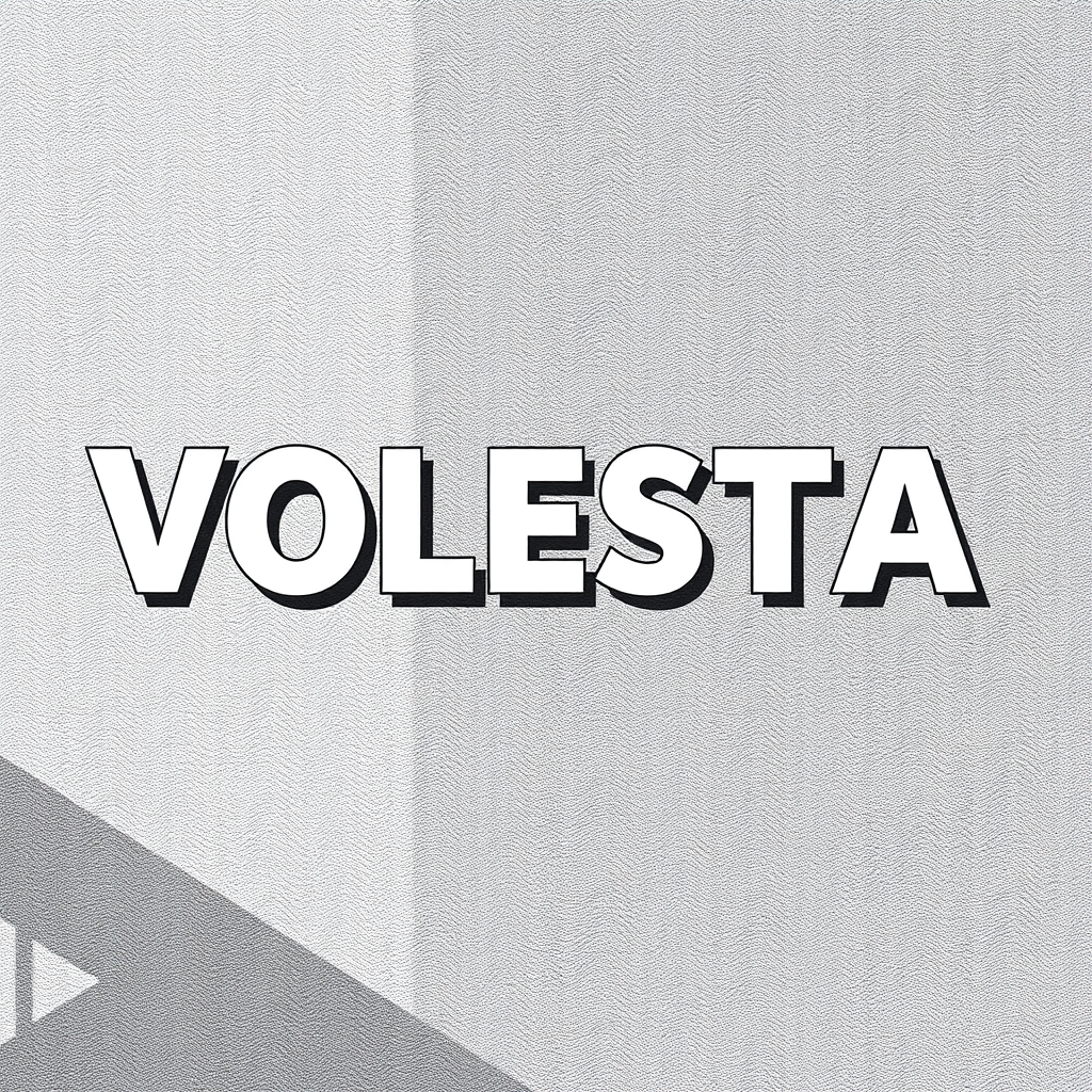 The Word 'Volesta' Written in Text