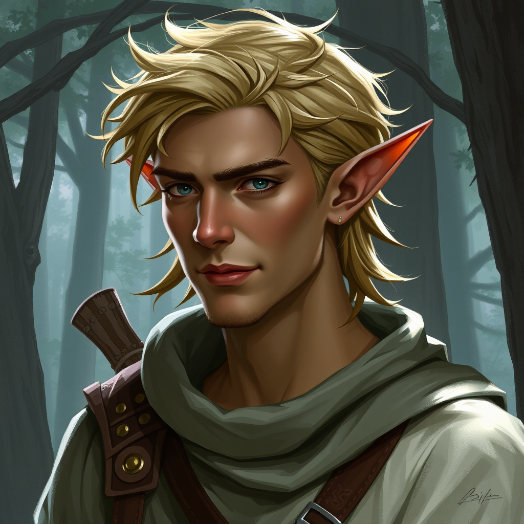 The Young Eladrin, A Calm Dungeons and Dragons Character