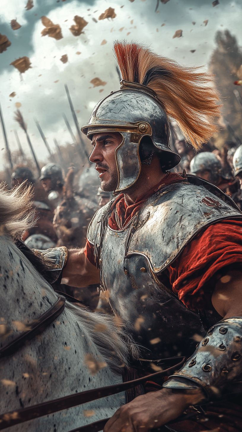 The defeat of Romans by Hannibal’s Carthaginians at Cannae.