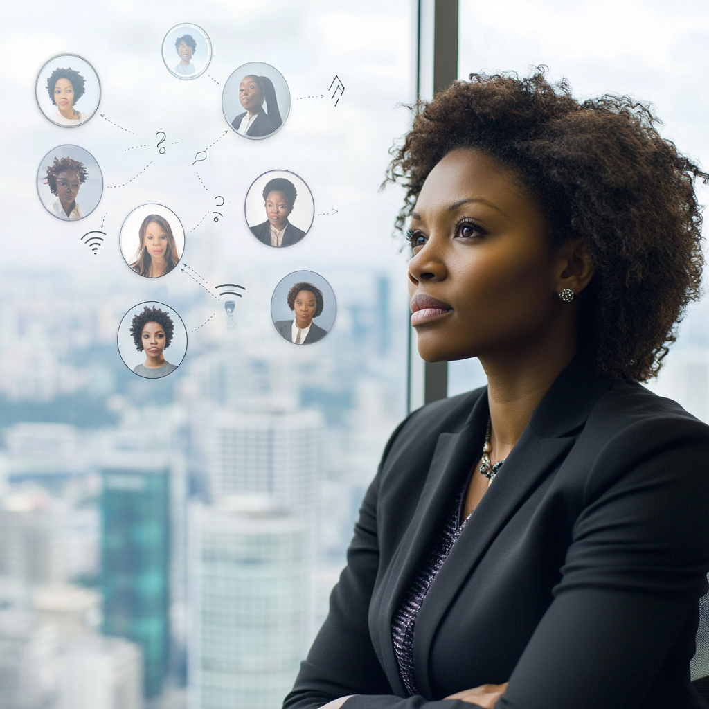 The thoughtful Black woman making hiring choices