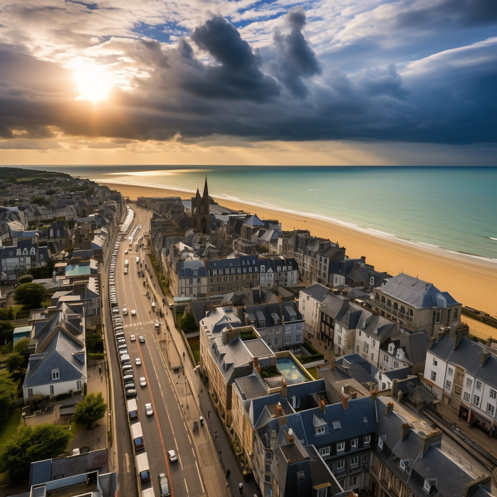 granville-france-sky-view-stock-photo.