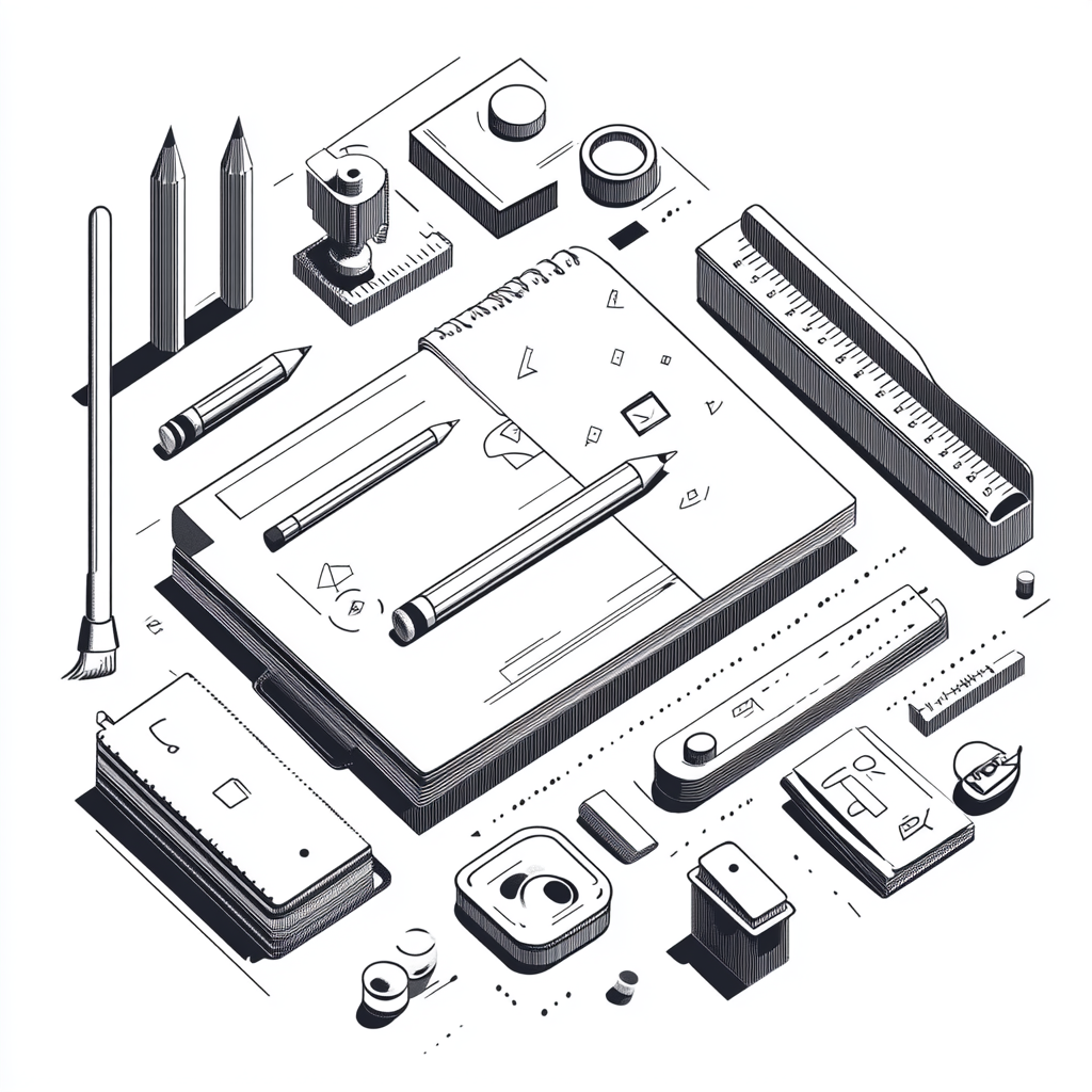 Tools for designing a booklet in picture form