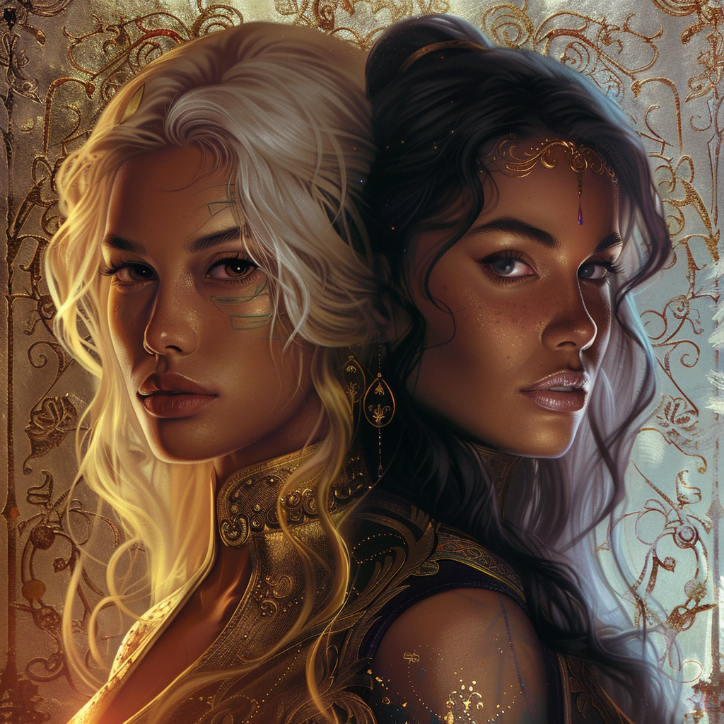 Two Sisters' Duel for Throne: A Fantasy Saga