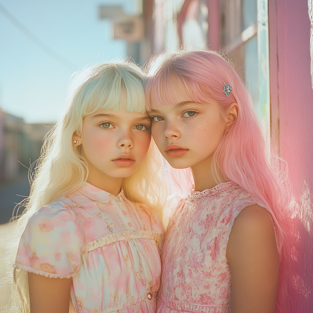 Ultra realistic fashion shoot of young girls in Sydney.