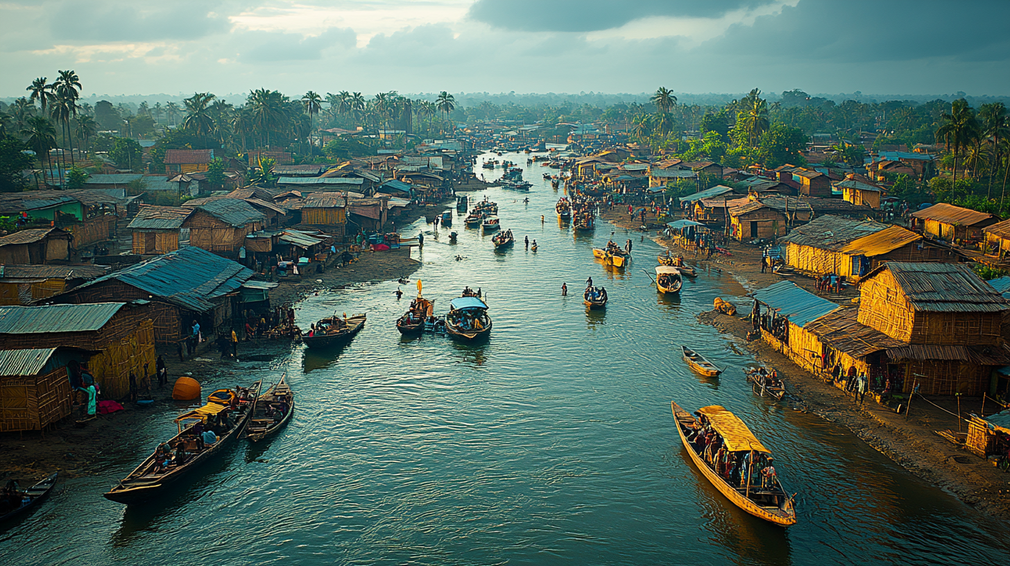 Vibrant Nigeria: Lagos Skyline to Tarkwa Bay