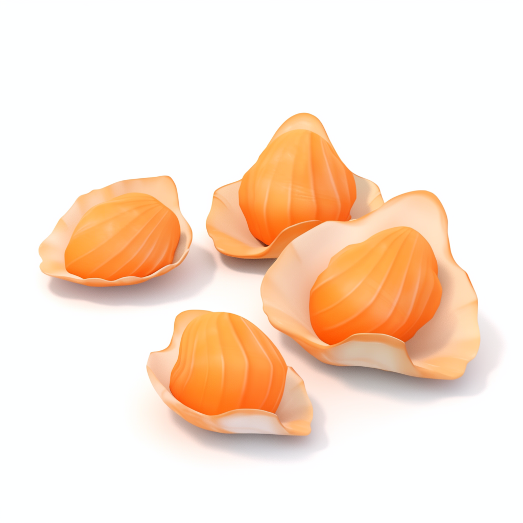 Whelk Meat Pack: Cute & Miniature 3D Icon