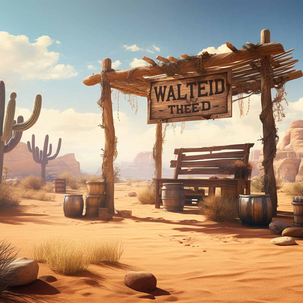 Wild West desert decor