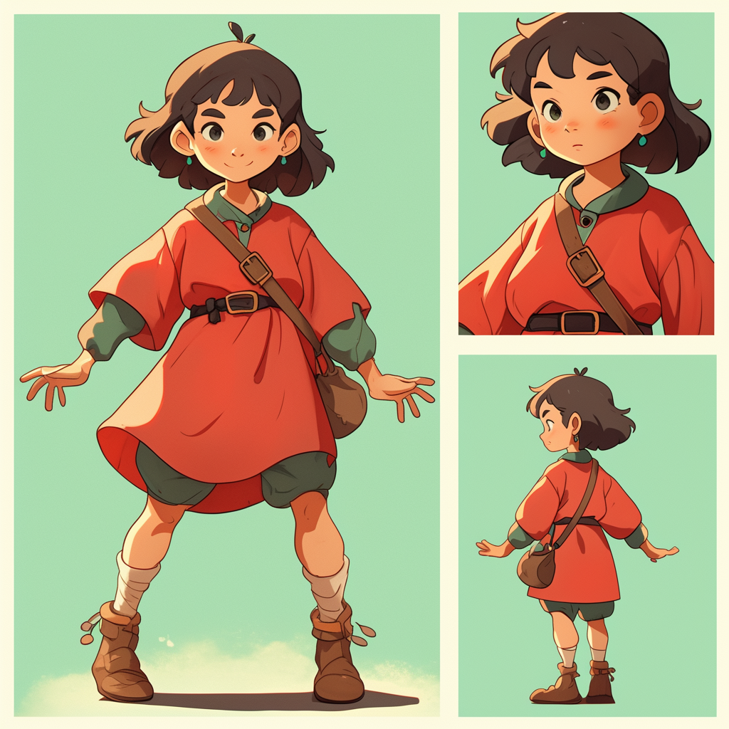 Young Heroine Kaira: Brave and Kind Adventure Seeker