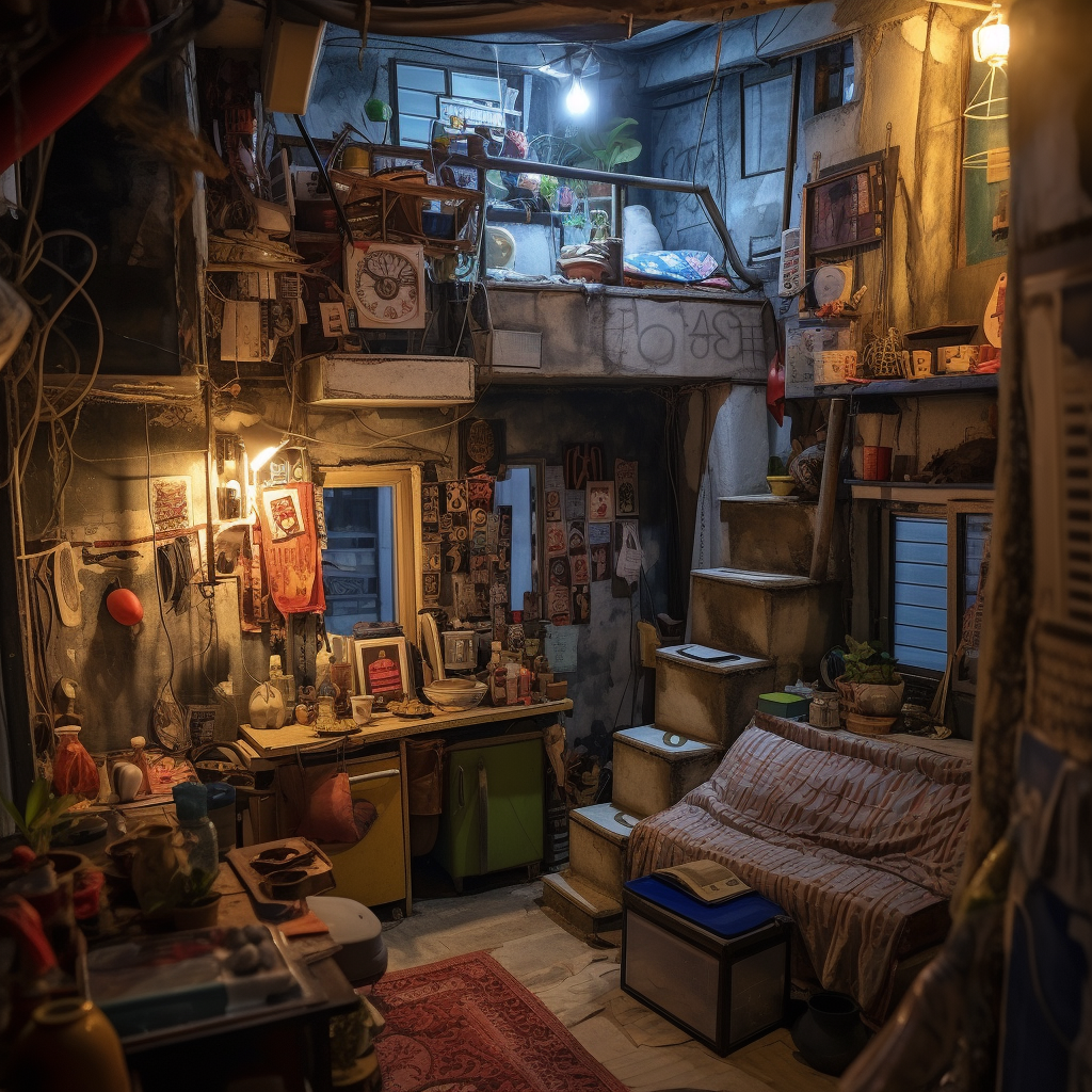 Abandoned Brazilian Favela Apartment after Pandemic