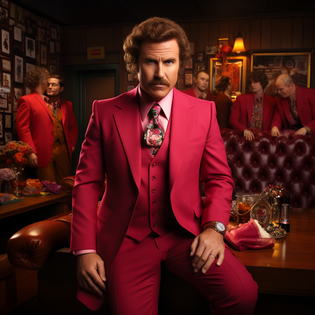 Ron Burgundy finding love on The Bachelor