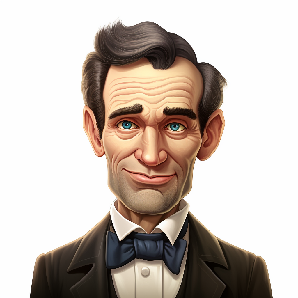 Abe Lincoln with captivating smile