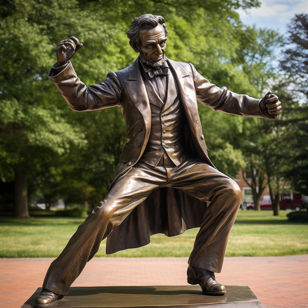 Abraham Lincoln Dabbing