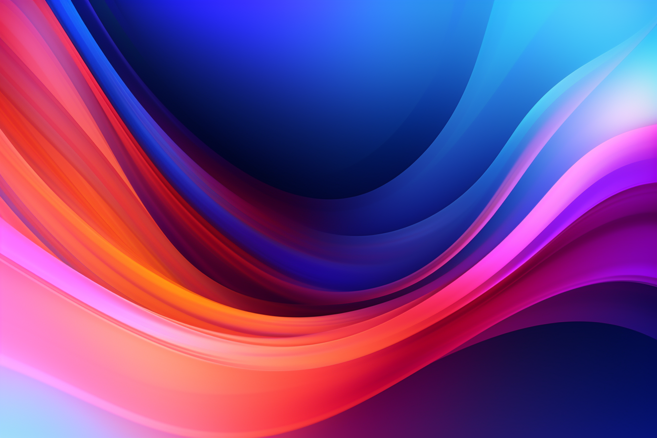 Abstract Art Background Neon Gradients