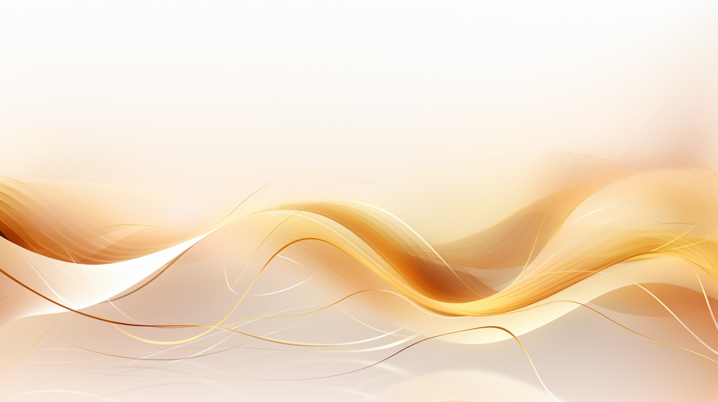 Abstract beige waves with music elements