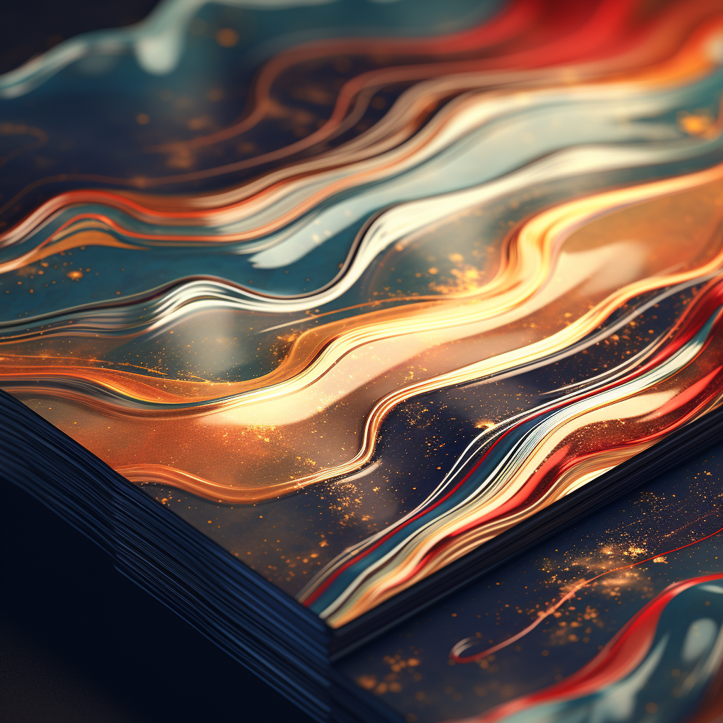 Colorful Abstract Book Cover Design