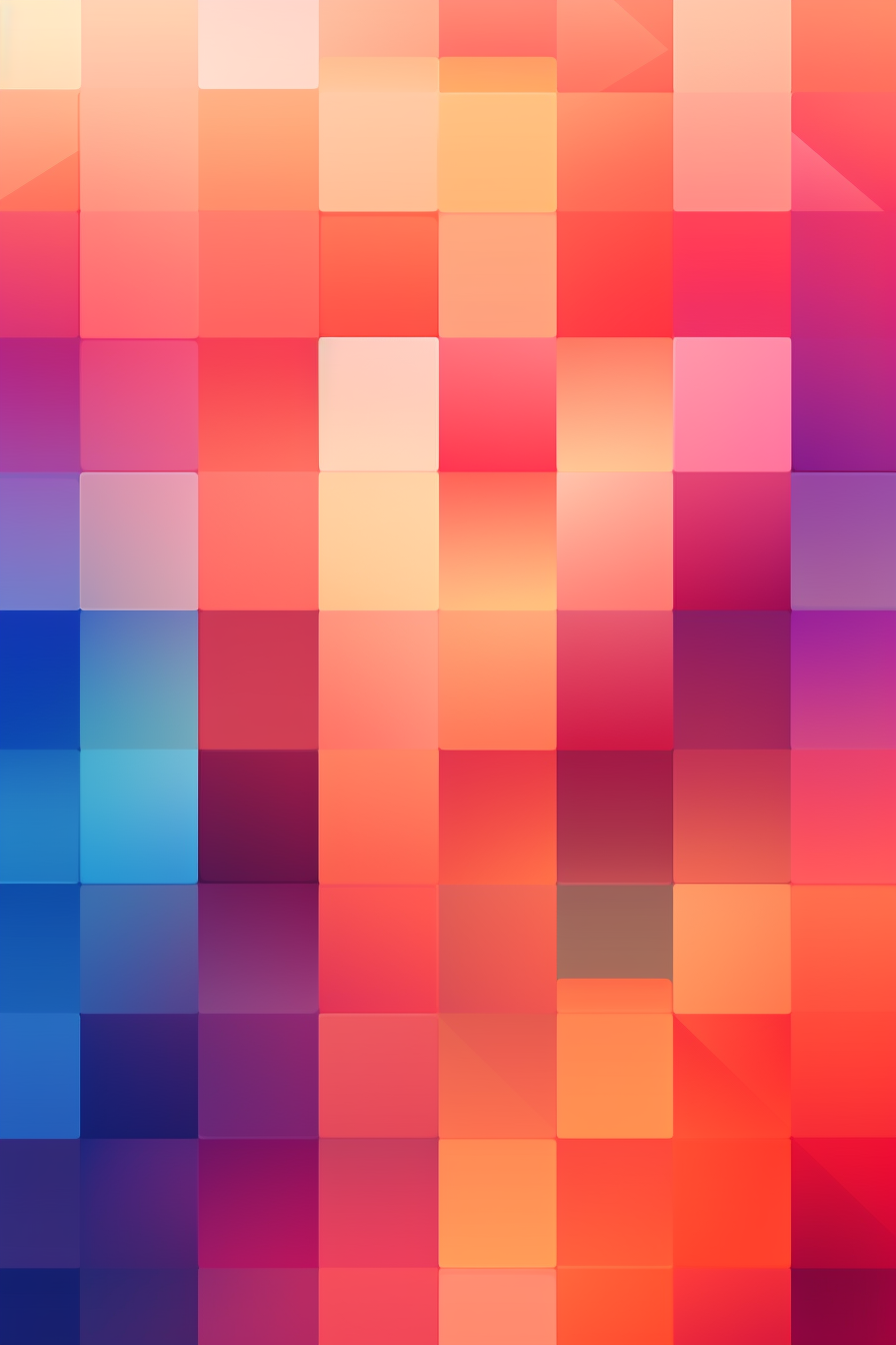 Abstract geometric gradient pattern design