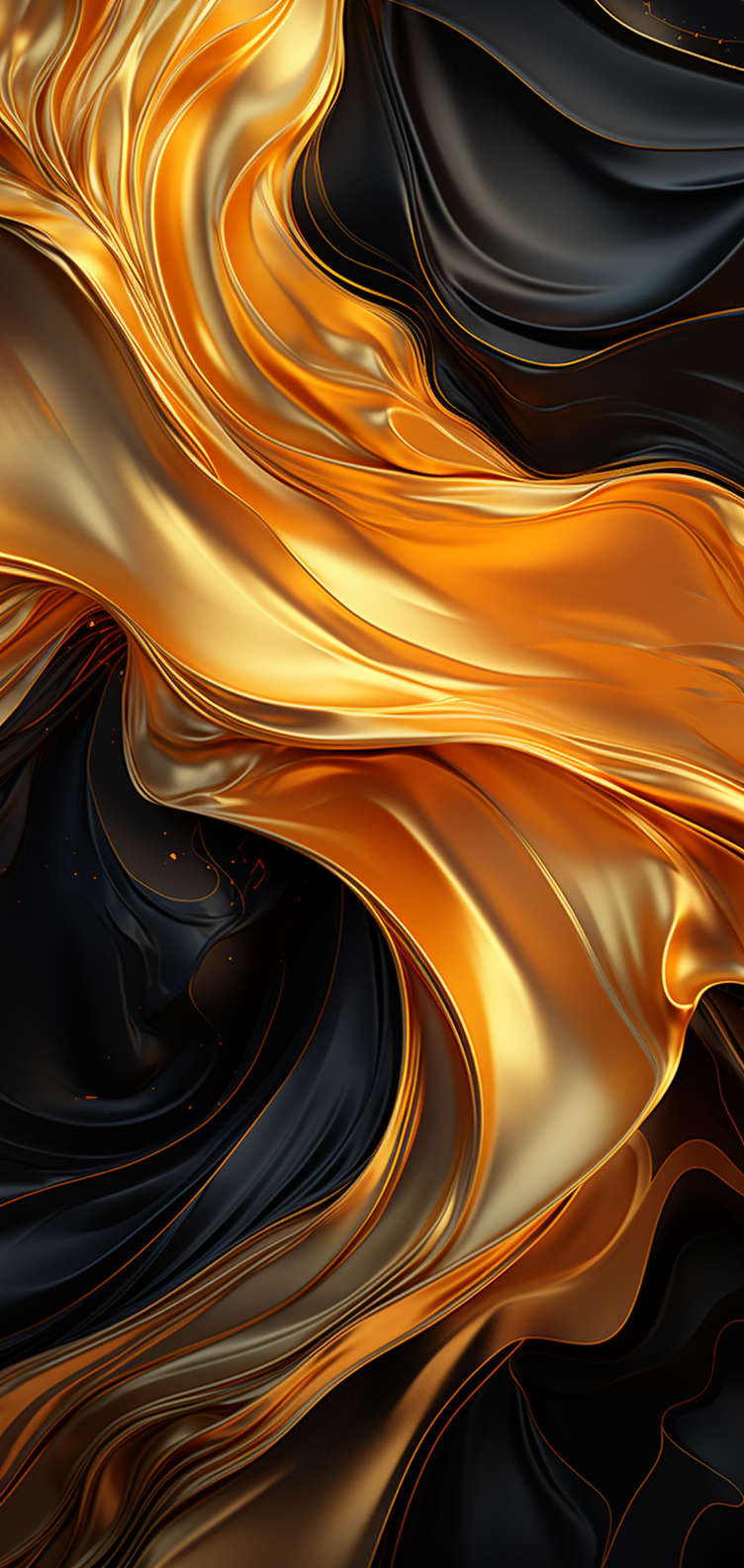 Beautiful abstract gold and black texture