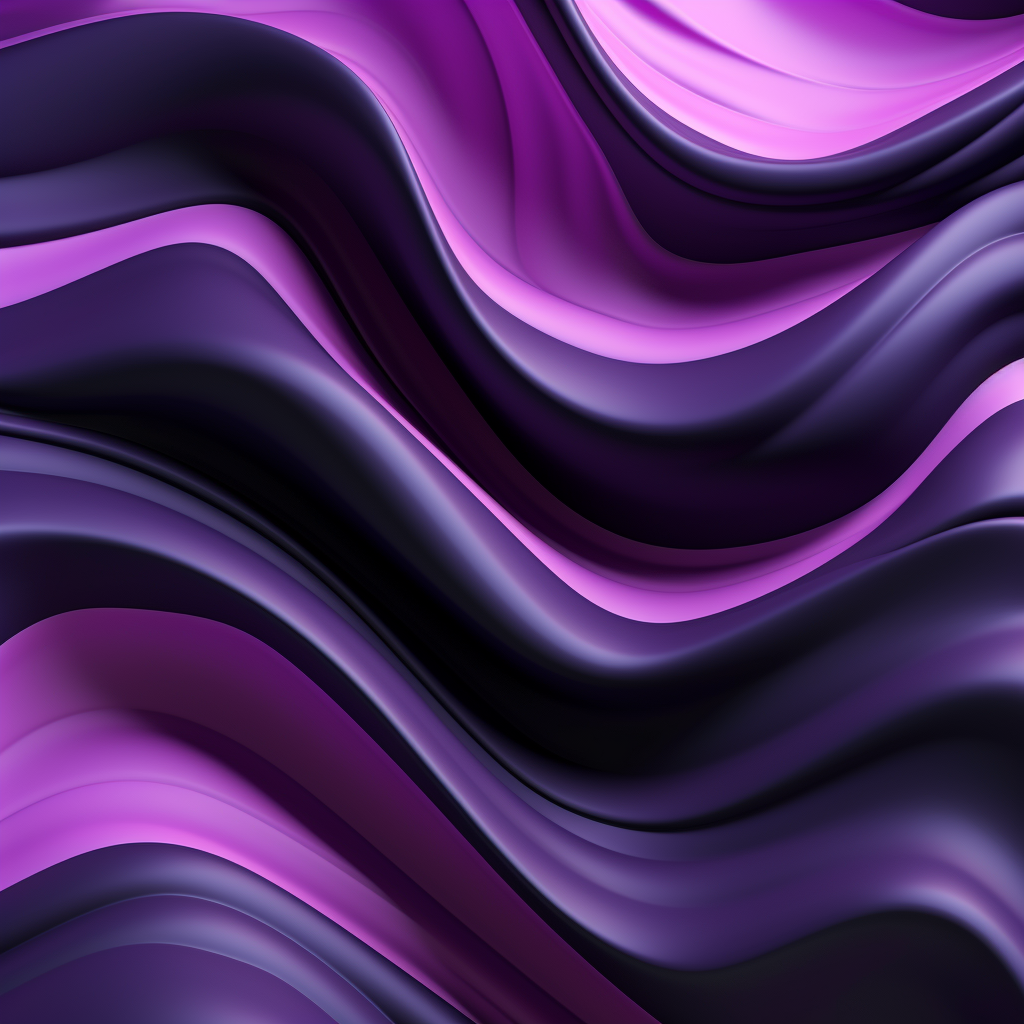 Abstract liquid gradient dull purple black smooth design