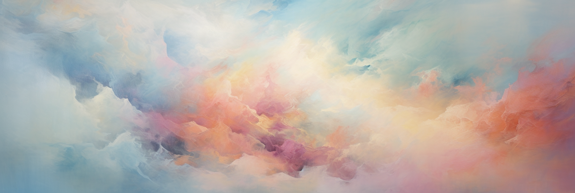 Cloud Abstract Painting Art