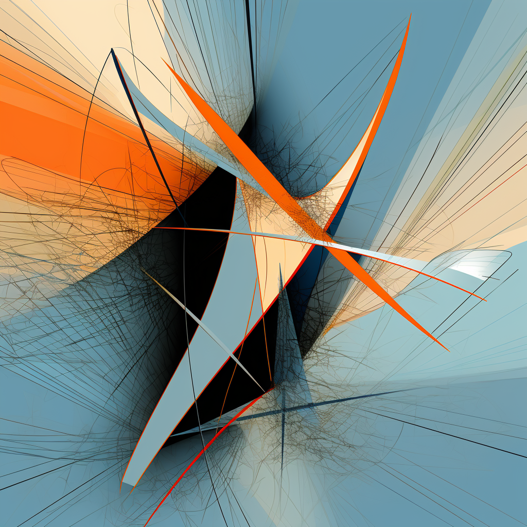 Abstract Sharp Line Design Image