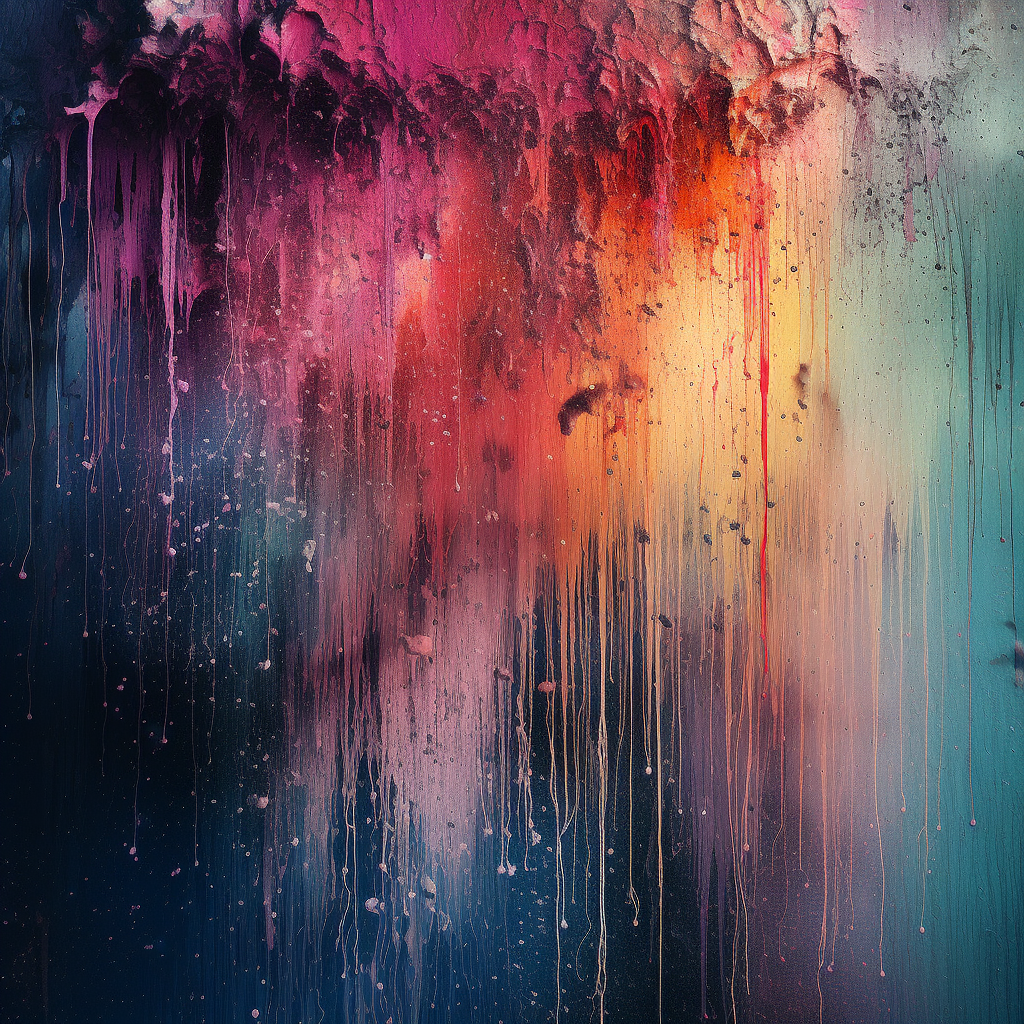 Colorful abstract spray paint texture