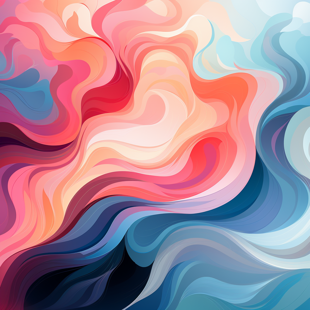 Abstract wave background vector illustration