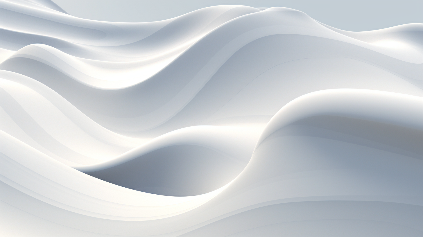 Clouds in Abstract Wave Shapes