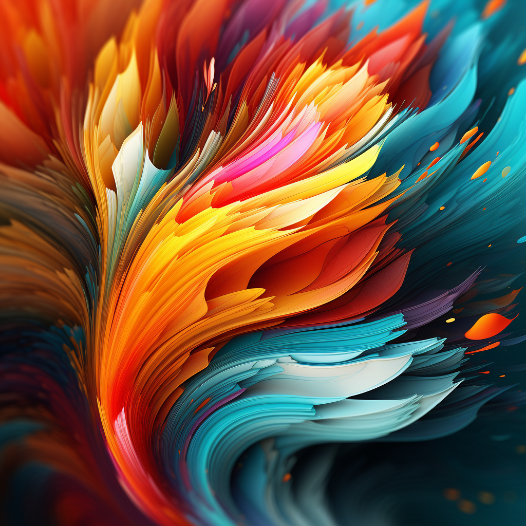 Colorful Abstract Design Wallpaper