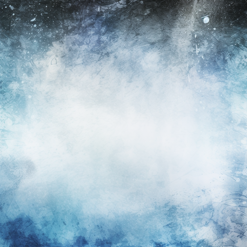 Abstract symmetrical grunge background with icy mist