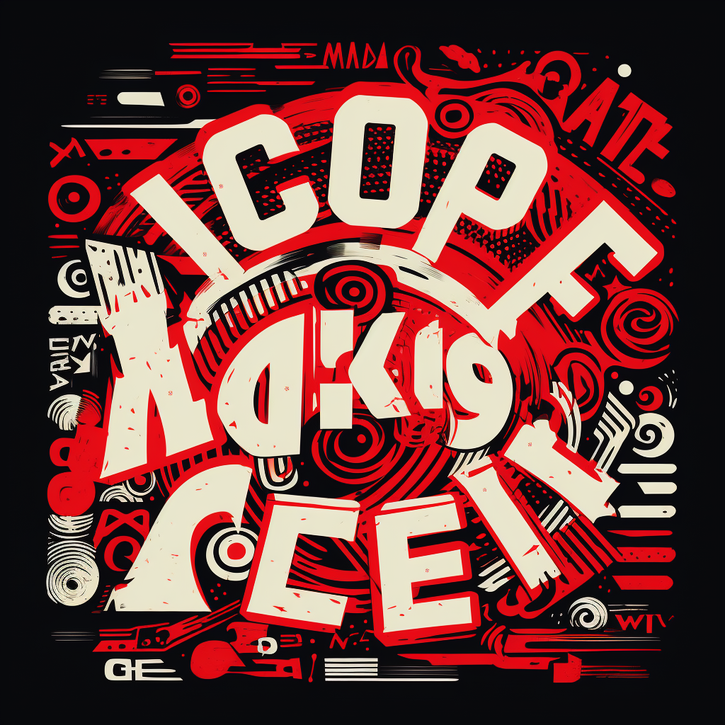 Accept - Soviet Communist Propaganda Poster Lettering