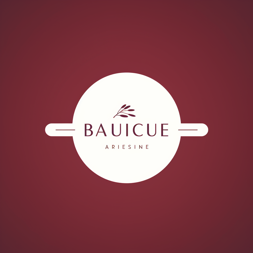 Minimalist logo for Achille Bruchou