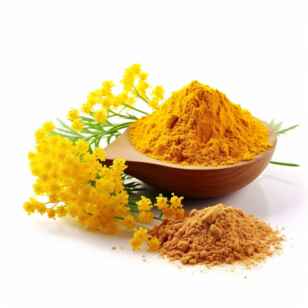 Yellow-brown Achillea Millefolia Extract