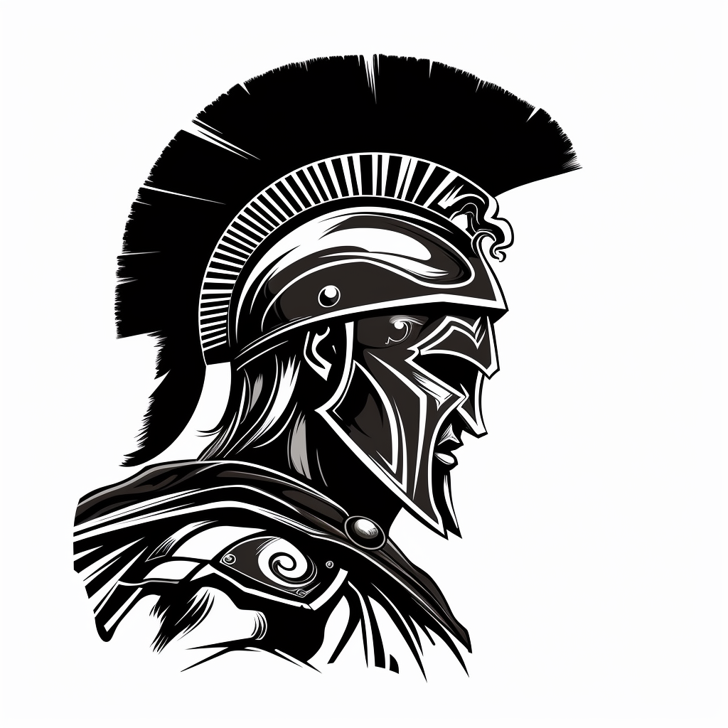 Illustration of Achilles, the Greek Warrior