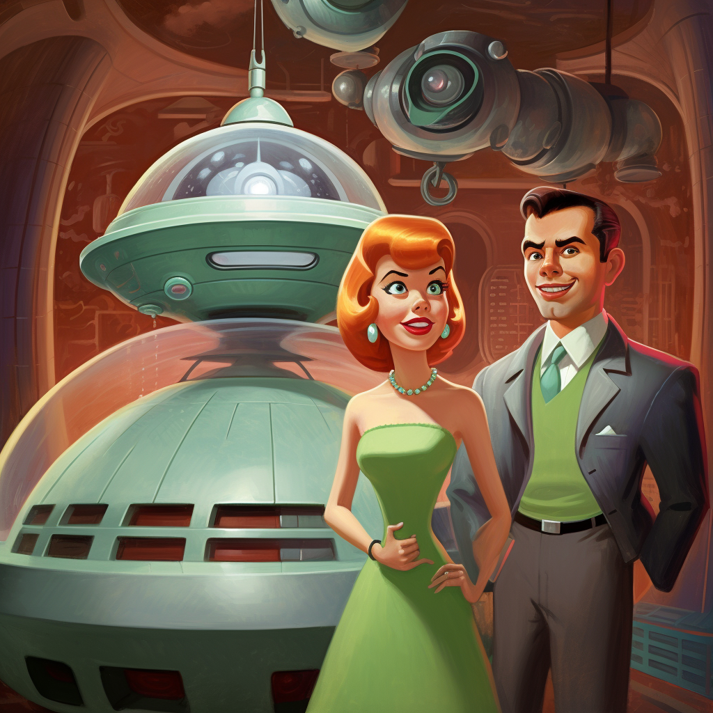 Adam Adamowicz meeting the Jetsons