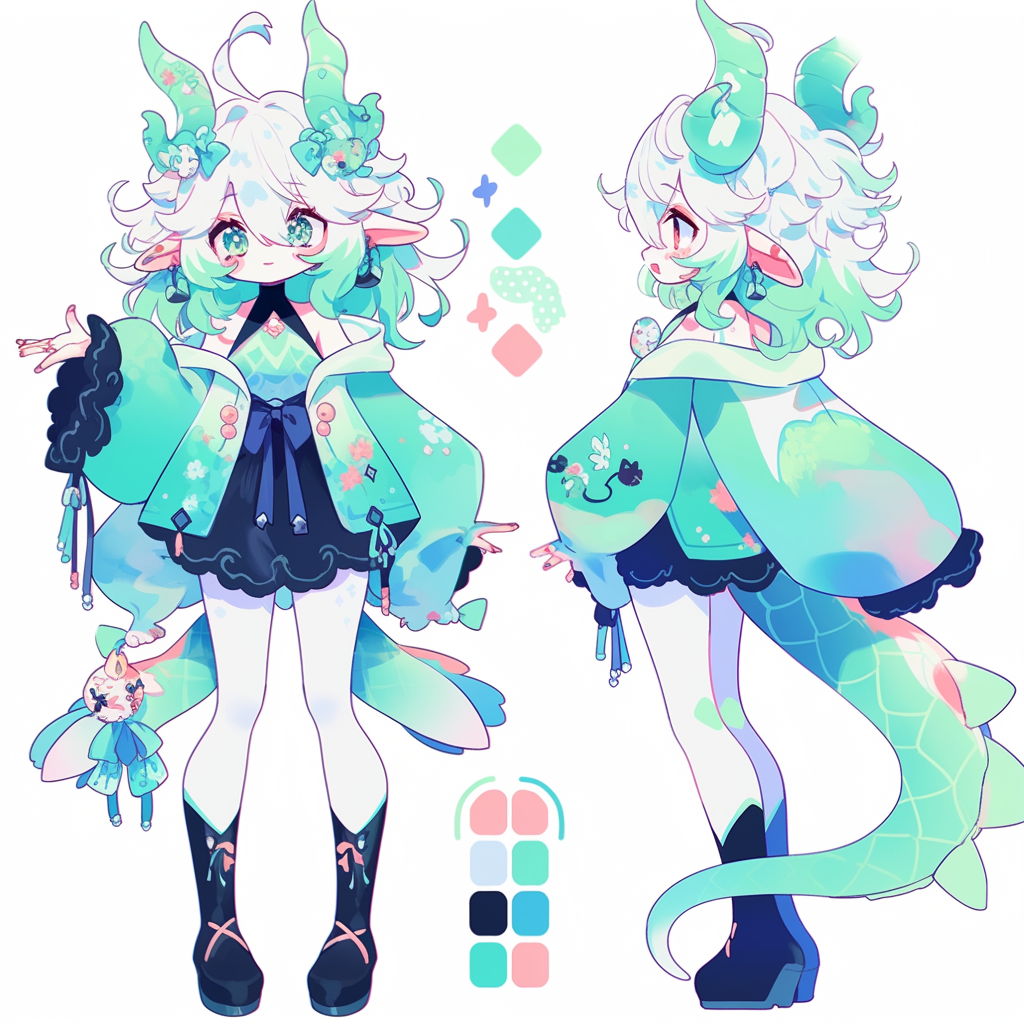 Adoptable Character Design Niji 5 AR