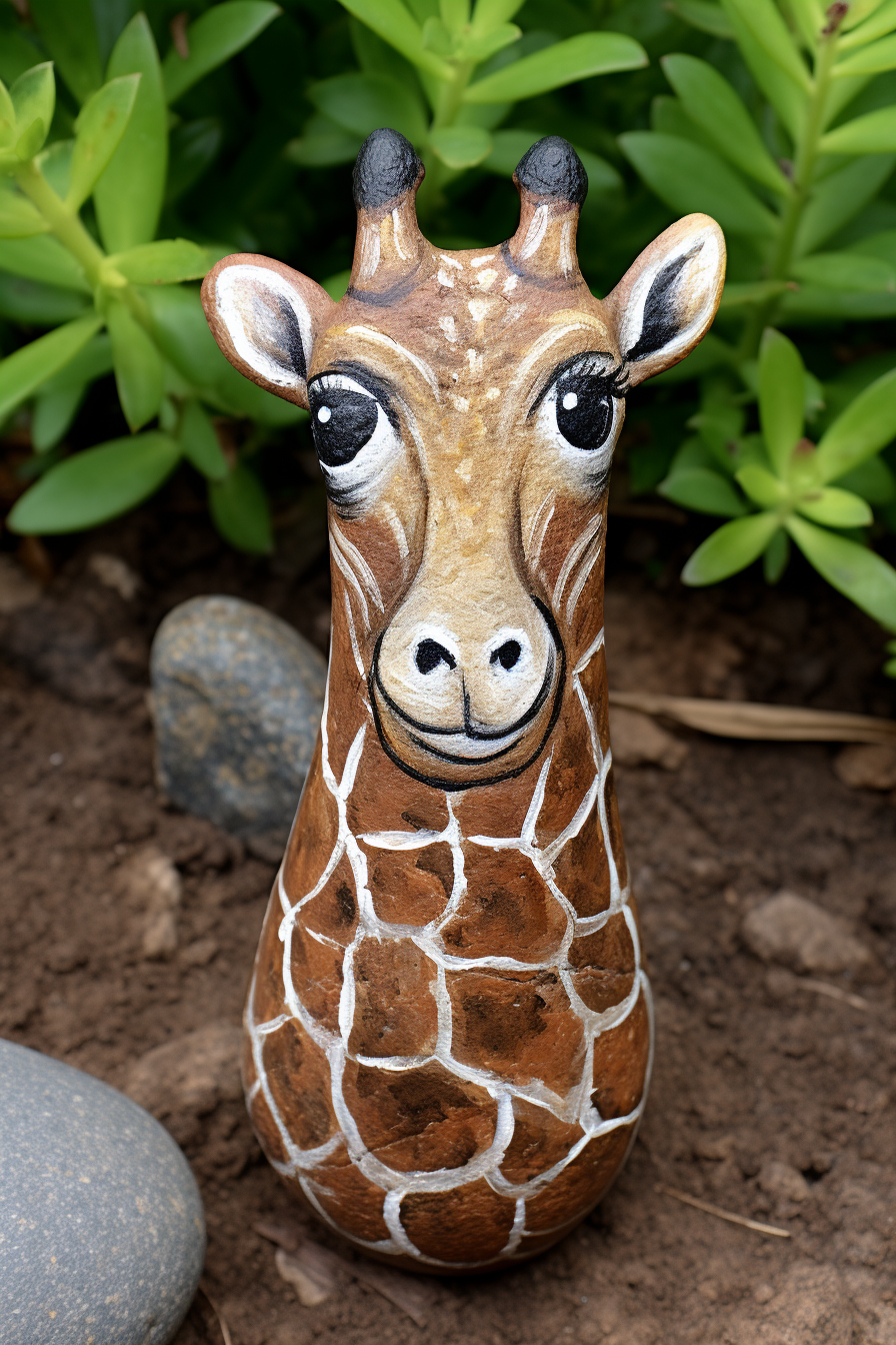 Adorable young giraffe with eyelashes