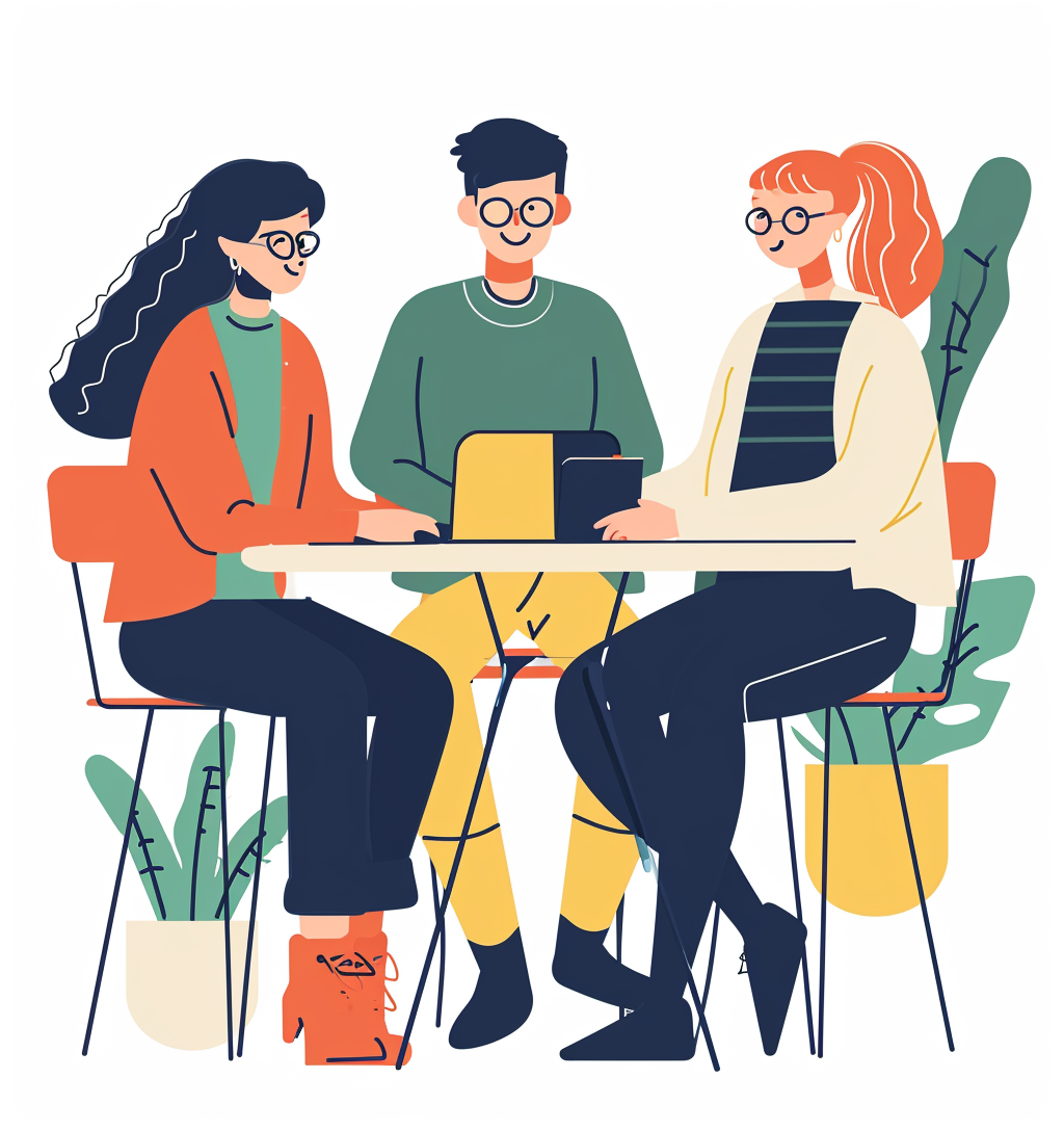Adult university students using AI tools